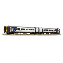 Graham Farish N Scale, 371-858 Northern Rail Class 158 2 Car DMU 158844 (52844 & 57844), Northern (Blue, White & Purple) Livery, DCC Ready small image