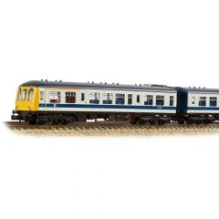 Graham Farish N Scale, 371-888 BR Class 108 3 Car DMU (Unknown), BR White & Blue Livery, DCC Ready small image