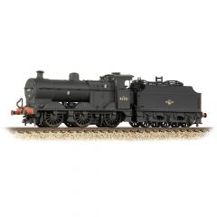 Graham Farish N Scale, 372-065SF BR (Ex MR) 3835 (4F) Class with Fowler Tender 0-6-0, 43931, BR Black (Late Crest) Livery, Weathered, DCC Sound small image