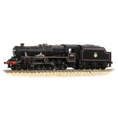 Graham Farish N Scale, 372-136A BR (Ex LMS) 5MT Stanier 'Black 5' Class 4-6-0, 45407, 'Lancashire Fusilier' BR Lined Black (Early Emblem) Livery, DCC Ready small image