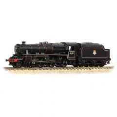 Graham Farish N Scale, 372-136B BR (Ex LMS) 5MT Stanier 'Black 5' Class 4-6-0, 45247, BR Lined Black (Early Emblem) Livery with Welded Tender, DCC Ready small image