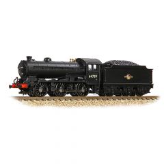 Graham Farish N Scale, 372-403A BR (Ex LNER) J39 Class with Stepped Tender 0-6-0, 64739, BR Black (Late Crest) Livery, DCC Ready small image