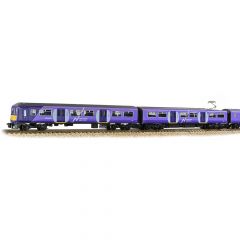 Graham Farish N Scale, 372-877 Northern Class 319 4 Car EMU 319362 (Unknown), Northern (All Over Dark Blue) Livery, DCC Ready small image