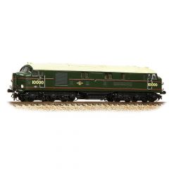 Graham Farish N Scale, 372-916 BR (Ex LMS) 10000 Co-Co, 10000, BR Lined Green (Late Crest) Livery, DCC Ready small image