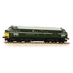 Graham Farish N Scale, 372-918SF BR (Ex LMS) 10001 Co-Co, 10001, BR Green (Small Yellow Panels) Livery, DCC Sound small image