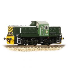 Graham Farish N Scale, 372-950ASF BR Class 14 0-6-0, D9522, BR Green (Wasp Stripes) Livery, DCC Sound small image