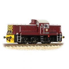 Graham Farish N Scale, 372-955SF BR Class 14 0-6-0, D9523, BR Maroon (Wasp Stripes) Livery, DCC Sound small image