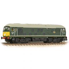 Graham Farish N Scale, 372-981 BR Class 24/1 Disc Headcode Bo-Bo, D5100, BR Green (Small Yellow Panels) Livery, DCC Ready small image