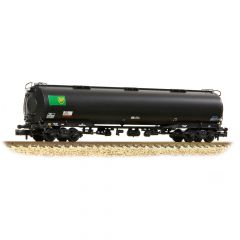 Graham Farish N Scale, 373-566 Private Owner (Ex BR) TEA 102T Bogie Tank Wagon 83383, 'BP', Black Livery small image