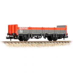 Graham Farish N Scale, 373-626E BR OBA Open Wagon 110548, BR Railfreight Red & Grey Livery small image