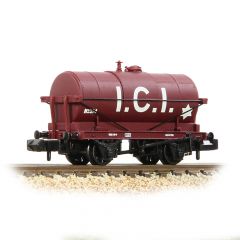 Graham Farish N Scale, 373-682B Private Owner 14T Tank Wagon 314, 'ICI', Maroon Livery small image