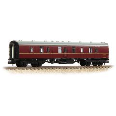 Graham Farish N Scale, 374-036D BR Mk1 BG Brake Gangwayed E81497, BR Maroon Livery small image