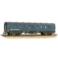 Graham Farish N Scale, 374-045 BR Mk1 BG Brake Gangwayed, BR Blue (Newspapers) Livery, Weathered small image