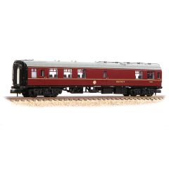 Graham Farish N Scale, 374-107B BR Mk1 RMB Restaurant Miniature Buffet SC1829, BR Maroon Livery small image