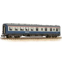 Graham Farish N Scale, 374-122A BR Mk1 RU Restaurant Unclassified E1974, BR Blue & Grey Livery, Weathered small image