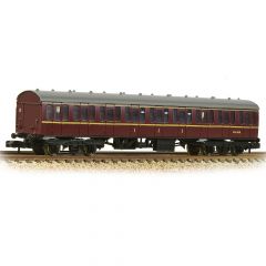 Graham Farish N Scale, 374-281C BR Mk1 57ft 'Suburban' Composite (C), BR Maroon Livery small image