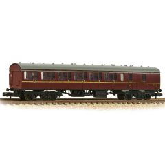 Graham Farish N Scale, 374-310C BR Mk1 57ft 'Suburban' Brake Second (BS), BR Maroon Livery small image