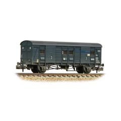 Graham Farish N Scale, 374-420 BR Mk1 NQV (Ex-CCT) Covered Carriage Truck 4 Car EMU S1751, BR Blue Livery, Weathered small image