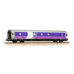 Graham Farish N Scale, 374-476C ScotRail Mk3A SLEP Sleeper Either Class with Pantry 10548, ScotRail Caledonian Sleeper Livery small image