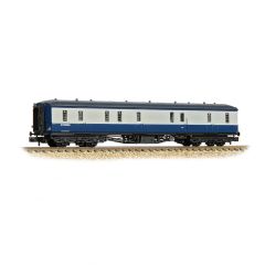 Graham Farish N Scale, 374-589 BR (Ex GWR) Hawksworth 63' Passenger Brake DW150354, BR Blue & Grey Livery Departmental small image