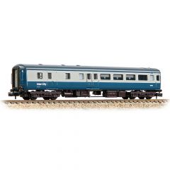Graham Farish N Scale, 374-690A BR Mk2F BSO Brake Second Open M9521, BR Blue & Grey Livery small image