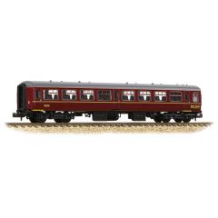 Graham Farish N Scale, 374-715 WCRC Mk2A TSO Tourist Second Open 5239, WCRC Maroon Livery small image