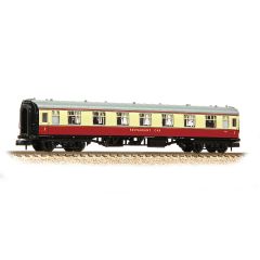 Graham Farish N Scale, 374-807A BR Mk1 RFO Restaurant First Open M4, BR Crimson & Cream Livery small image