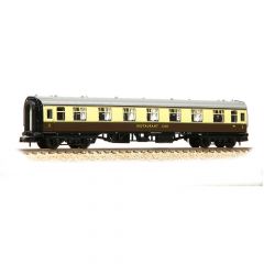 Graham Farish N Scale, 374-810A BR Mk1 RFO Restaurant First Open W8, BR (WR) Chocolate & Cream Livery small image
