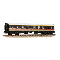 Graham Farish N Scale, 374-820A BR Mk1 FO First Open 3120, BR InterCity (Executive) Livery small image