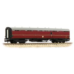 Graham Farish N Scale, 374-862 BR (Ex LNER) Thompson Full Brake E19E, BR Maroon Livery small image