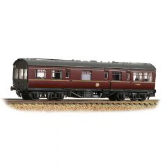 Graham Farish N Scale, 374-880 BR (Ex LMS) Stanier 50' Inspection Saloon M45046, BR Maroon Livery small image
