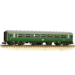 Graham Farish N Scale, 374-951 BR Mk2A FK First Corridor S13389, BR (SR) Green Livery small image