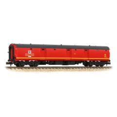 Graham Farish N Scale, 374-975 Royal Mail (Ex BR) Mk1 NTX (Ex-POT) Post Office Stowage Van 80419, Royal Mail Travelling Post Office Red Livery small image