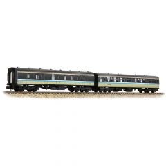 Graham Farish N Scale, 374-996 Mk2 TSO Tourist Second Open and Mk1 BG Brake Gangwayed, 2 Coach Pack, BR ScotRail Livery small image