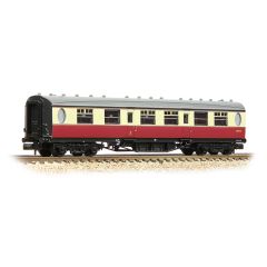 Graham Farish N Scale, 376-226A BR (Ex LNER) Thompson Composite Corridor E1230E, BR Crimson & Cream Livery small image