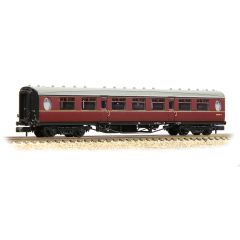 Graham Farish N Scale, 376-252 BR (Ex LNER) Thompson Second Corridor E1029E, BR Maroon Livery small image