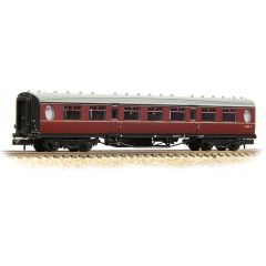 Graham Farish N Scale, 376-252A BR (Ex LNER) Thompson Second Corridor E1435E, BR Maroon Livery small image