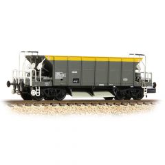 Graham Farish N Scale, 377-001C BR YGH 'Seacow' Bogie Hopper DB982684, BR Engineers Grey & Yellow Livery small image
