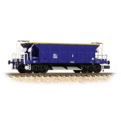 Graham Farish N Scale, 377-005 Mainline Freight (Ex BR) YGB 'Seacow' Bogie Hopper DB982648, Mainline Blue Livery small image