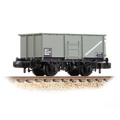 Graham Farish N Scale, 377-255B BR 16T Steel Mineral Wagon B88429, BR Grey Livery small image