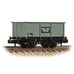Graham Farish N Scale, 377-275C BR 27T Steel Tippler B381897, BR Grey (Early) Livery Iron Ore small image