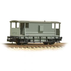 Graham Farish N Scale, 377-301D BR 20T D2068 Brake Van B950231, BR Grey (Early) Livery small image