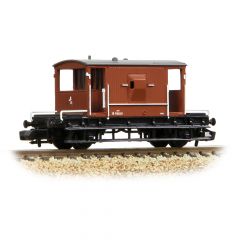 Graham Farish N Scale, 377-525G BR 20T Standard Brake Van B951011, BR Bauxite (Early) Livery small image