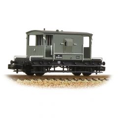 Graham Farish N Scale, 377-526D BR 20T Standard Brake Van B950903, BR Grey (Early) Livery small image