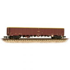 Graham Farish N Scale, 377-651A EWS MBA Bogie Open Wagon, without Buffers 500067, EWS Livery, Weathered small image