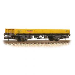 Graham Farish N Scale, 377-731A Network Rail (Ex BR) SPA Open Wagon, Network Rail Yellow Livery, Weathered small image