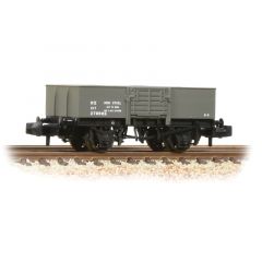 Graham Farish N Scale, 377-954A LNER 13T Steel Open Wagon, with Smooth Sides & Wooden Door 278985, LNER Grey Livery small image