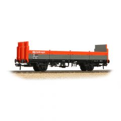 Bachmann Branchline OO Scale, 38-041D BR OBA Open Wagon DC110652, BR Railfreight Red & Grey Livery small image