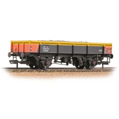 Bachmann Branchline OO Scale, 38-049 EWS (Ex BR) MTA Open Wagon 395296, EWS Black & Yellow Livery, Includes Wagon Load, Weathered small image