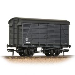 Bachmann Branchline OO Scale, 38-083A GWR (Ex SR) 12T Ventilated Van Planked 2+2 144319, GWR Grey Livery small image